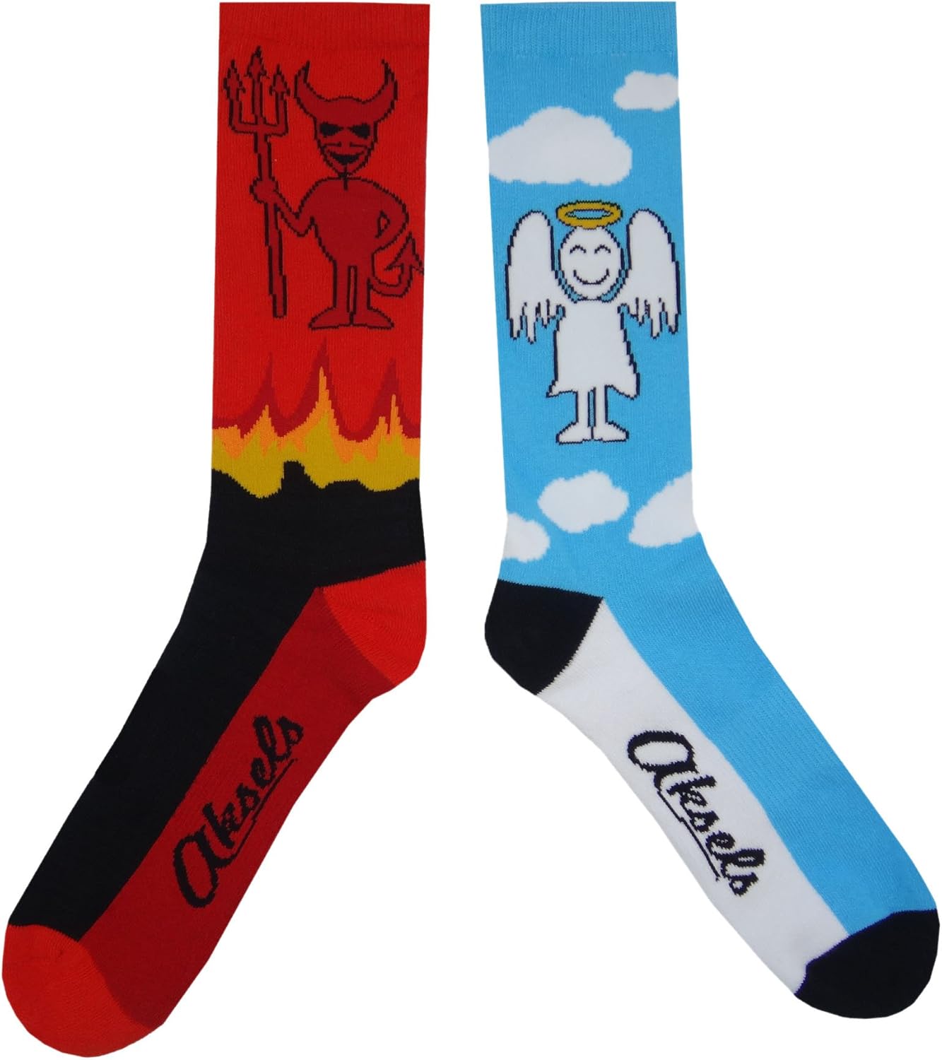 Aksels Split Pair Calf Socks for Men and Women