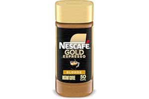 NESCAFE NESCAFÉ Gold Espresso Blonde, Instant Coffee, 3.5 oz