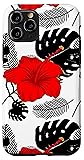 iPhone 11 Pro Solid Gumamela Hibiscus Botanical