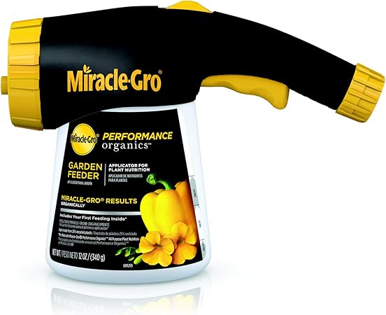 Amazon Com Miracle Gro Performance Organics Garden Feeder 12 Oz