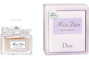 Miss Dior Eau de Parfum Mini Splash for Women, 0.17 Ounce