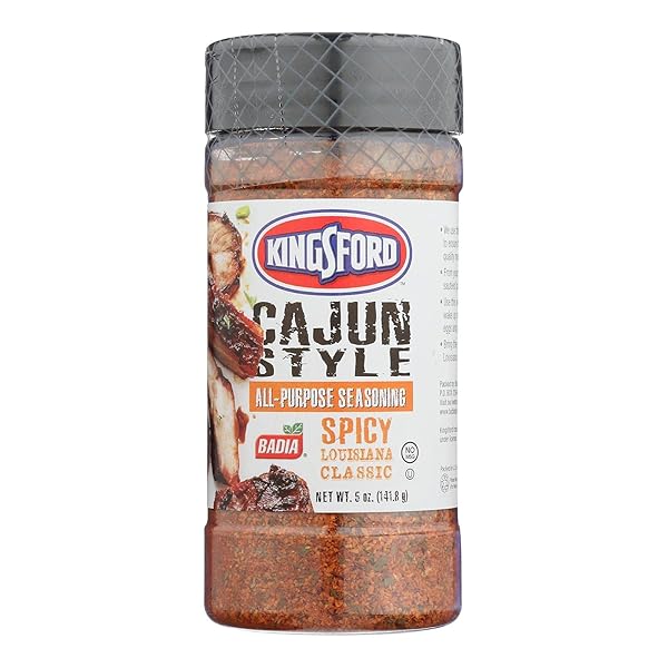 BADIA SPICES – SEASONING CAJUN – CASE OF 6 – 5 OZ