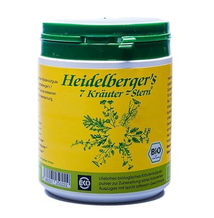 Heidelberger's 7-Kräuter-Stern Bio 250g