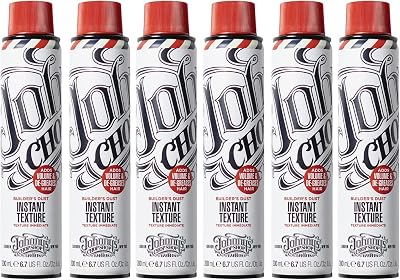 Johnny's Chop Shop Builder's Dust Hair Texture Spray Volume Lift 6 Pack 200ml