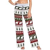 Anyangquji Men Women Pajama Pant Lounge Pajama Bottoms Elastic Waistband Sleepwear PJs Sleep Pants