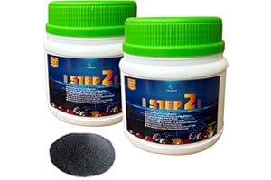 YHASPACE 5 lbs Tumbler Media Grit,Step 2 Rock Polishing Grit Media, Works with Any Rock Tumbler, Rock Polisher, Stone Polisher,Medium 180/220 Silicon Carbide Grit, Step 2 for Tumbling Stones (STEP2-5LB)
