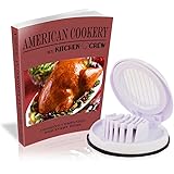 Egg Slicer - Best Compact Kitchen Gadget - New Professional Chef Cook - White - Dishwasher Safe -