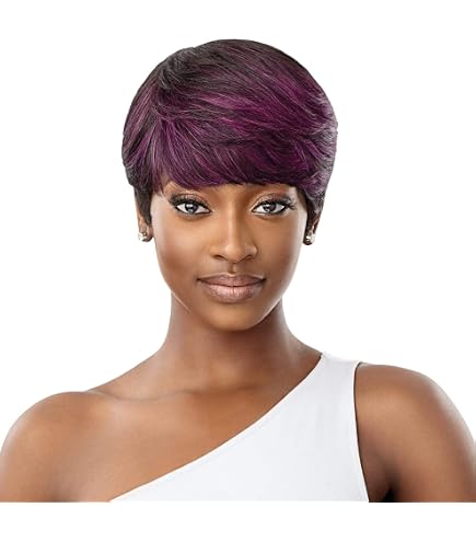 Amazon.com : Outre Unprocessed Human Hair Mytresses Purple  display picture 1