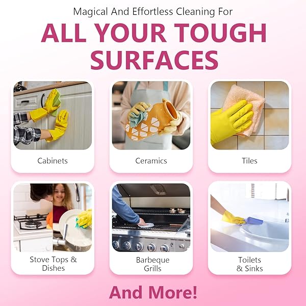 NATURAL ALL PURPOSE CLEANING POWER PASTE, DEEP CLEANING SUPPLIES, HOUSEHOLD SCRUB PASTE CLEANER FOR KITCHEN AND BATHROOM AND OTHER SURFACES