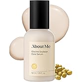 About Me Glycine Soybean Core Serum - 13 Peptides + Soy Protein Firming Serum, Lightweight Emulsion for Fine Lines & Elasticity, Squalane Niacinamide Ceramide NP, All Skin Types, 1.69 oz (50ml)