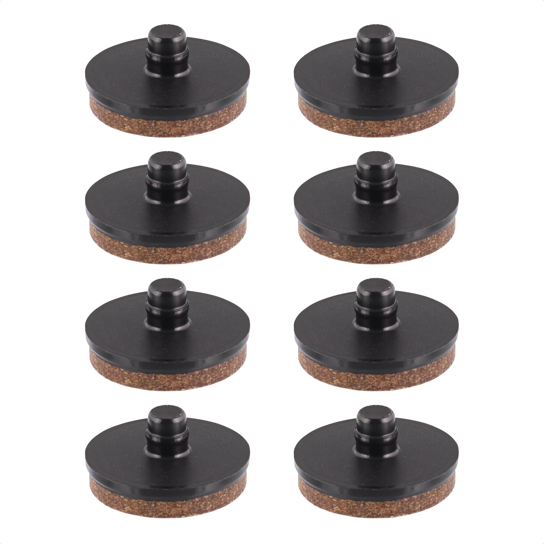 Wagner QuickClick® Felt Gliders, Furniture Glides, Chair Glides, Set of 8 Replacement Glides, Interchangeable, Special Felt SYNO – Diameter 20 mm for Smart Base – Made in Germany – 15788700