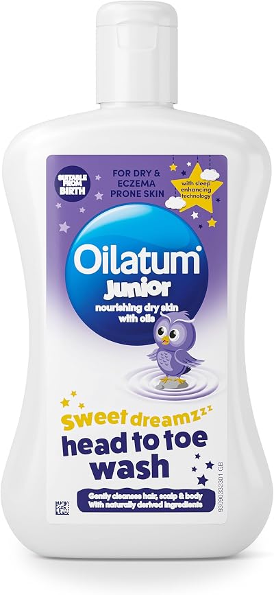 Oilatum Junior Sweet Dreamz Head to Toe Wash 300ml for Dry Skin
