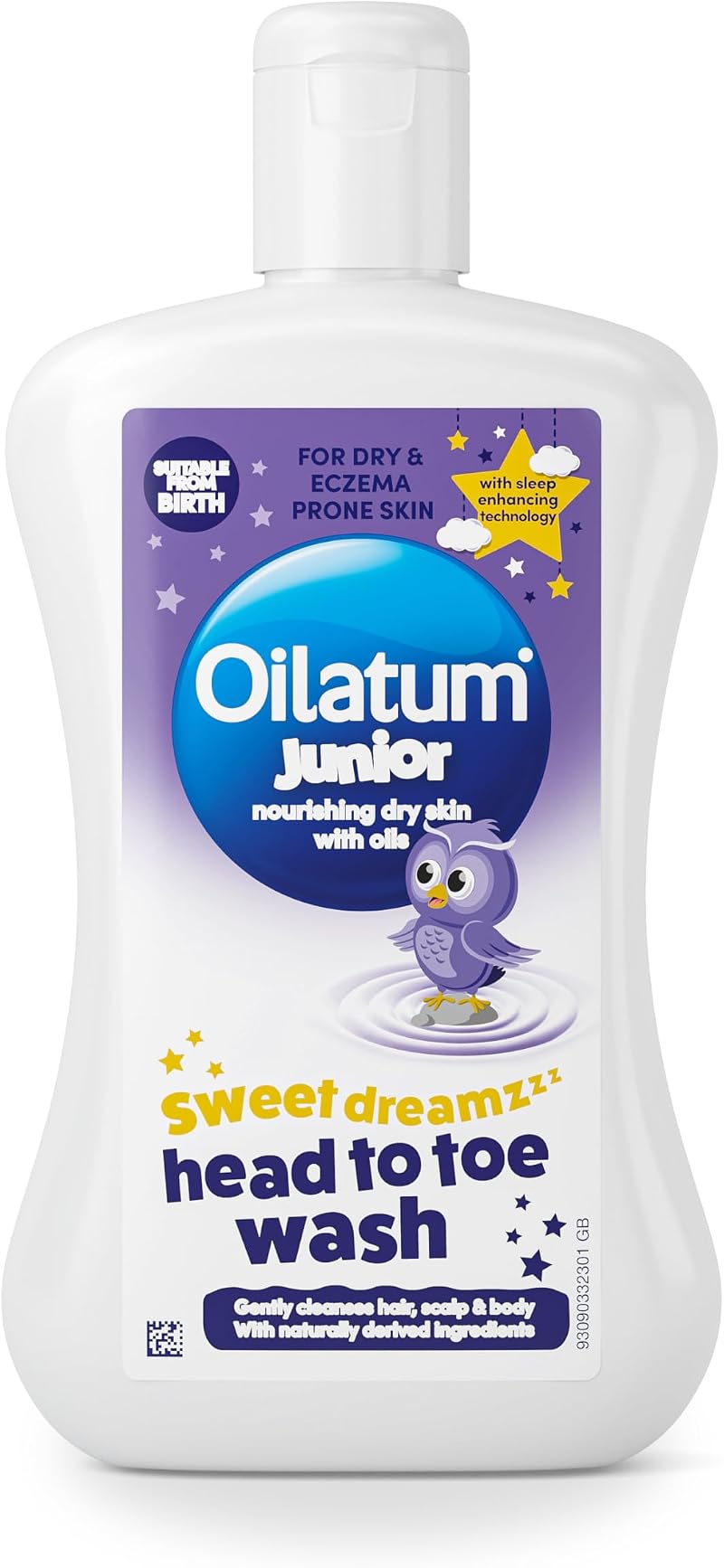 Oilatum Junior Sweet Dreamz Head to Toe Wash 300ml for Dry Skin