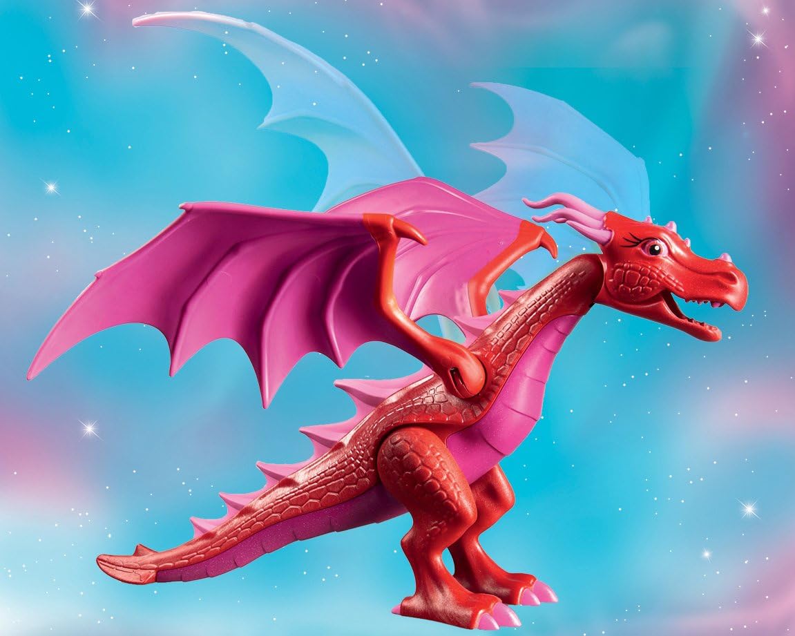 playmobil friendly dragon with baby
