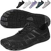 Hike Barefoot Shoes Womens Men,Unisex Barefoot Water Shoes Breathable, Anti-Slip Hiking Footwear for Athletic Wide Toe Shoe Footwear for Hiking, Walking, Running, Yoga, and Water Sports