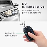 kwmobile Silicone Car Key Cover for BMW 7 5 X3 X4 X5 i8 6 GT - Black/Blue view 3