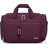 MILADA Underseat Carry On Luggage Bags for Travel Lightweight Foldable Carry On Bags for Airplanes Small Duffle Bag for Men Women TSA Approved Underseat Bag Travel Tote Bags, Purple