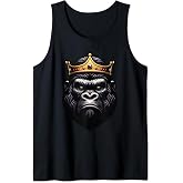 Silverback Gorilla King Tank Top