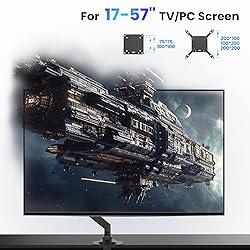 PUTORSEN 17-57 Inch Ultrawide Monitor Arm and TV