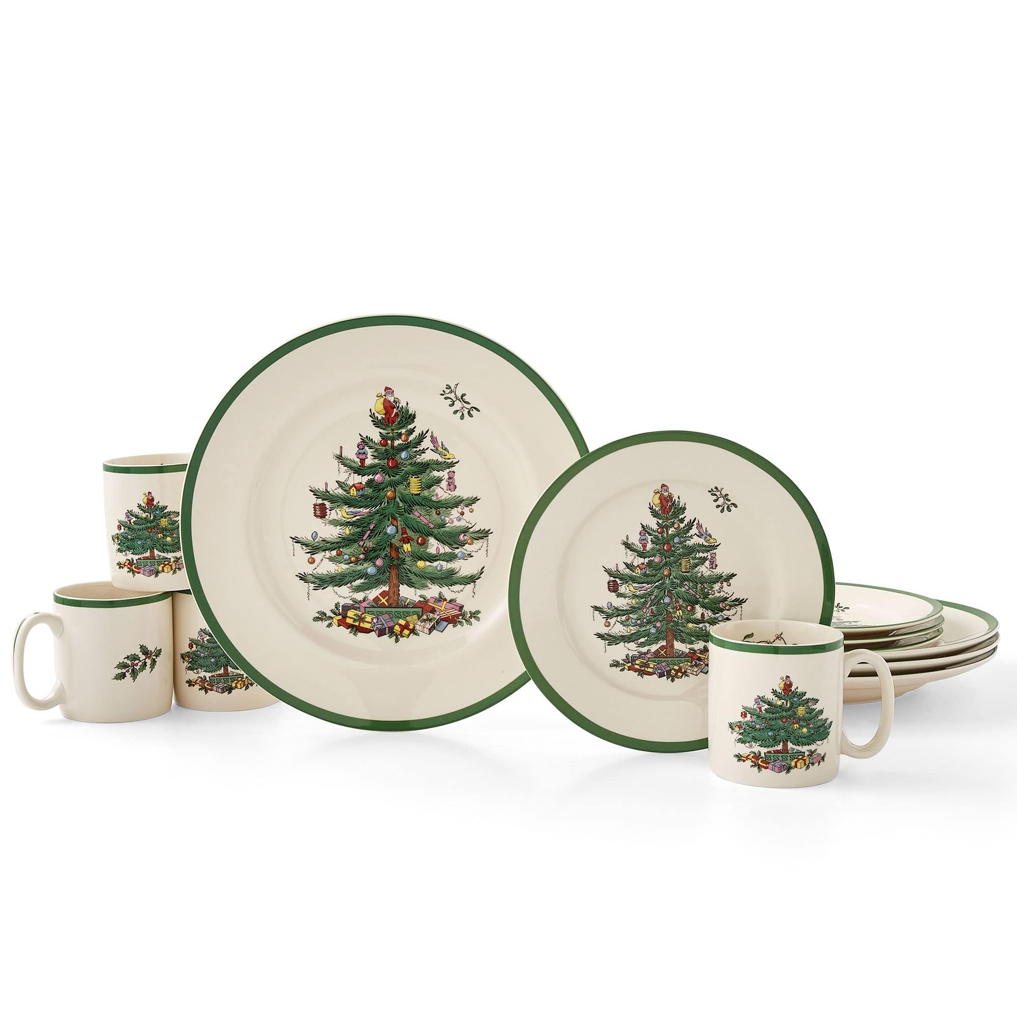 Spode Christmas Tree Dinnerware