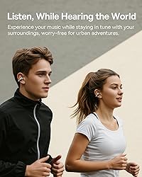 Baseus Bowie MC1 Open Ear Clip-On Earbuds, Adaptive