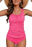 Zando Tankini Swimsuits for Women 2024 Ribbed
