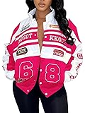 KANSOON Vintage Racing Jacket Motorcycle Drive