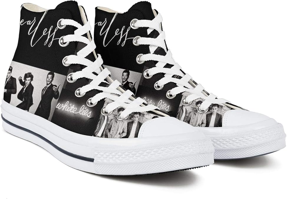 Women's High Top Casual Skateboarding Shoes Laceup