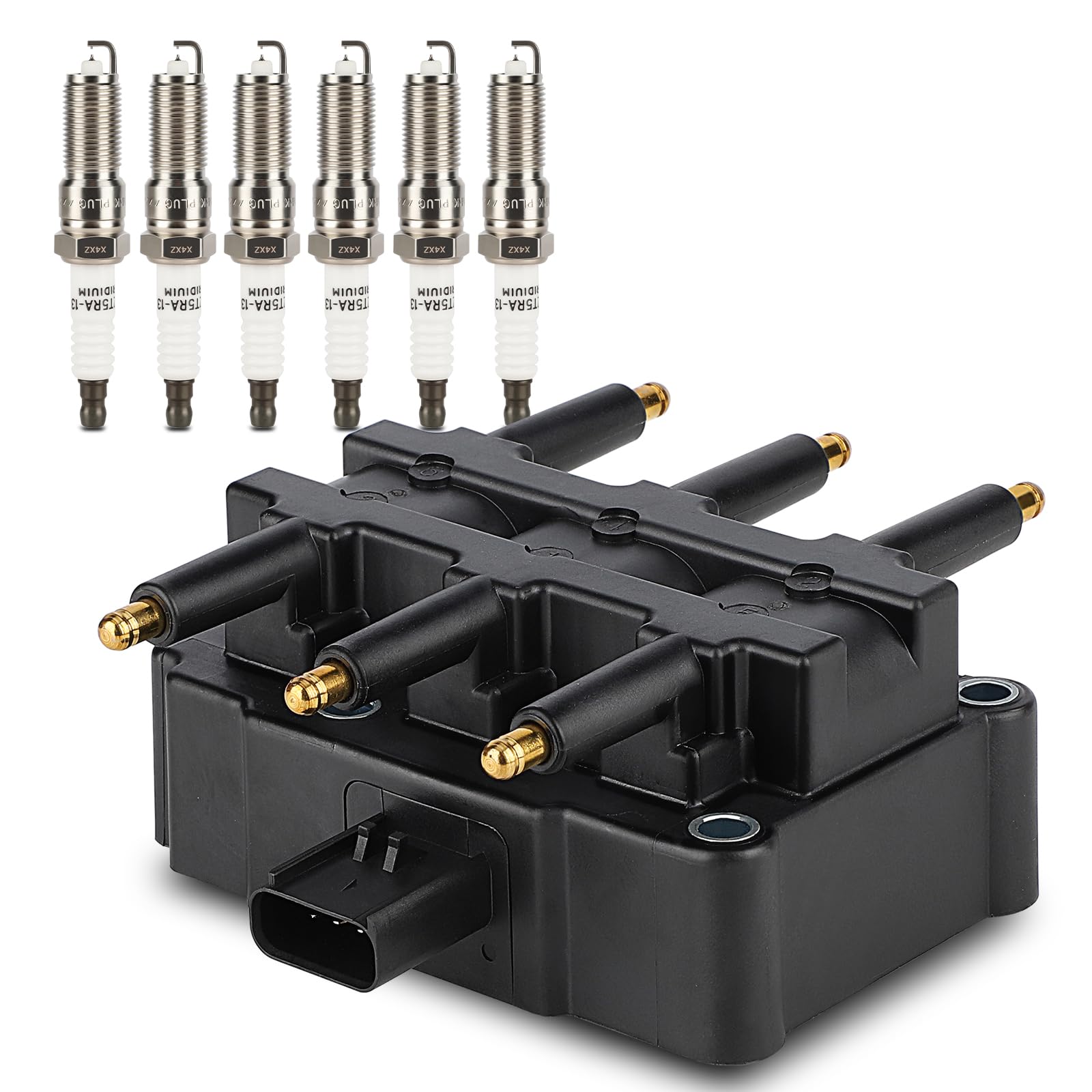 UF305 Ignition Coil & 3381 Double Iridium Spark