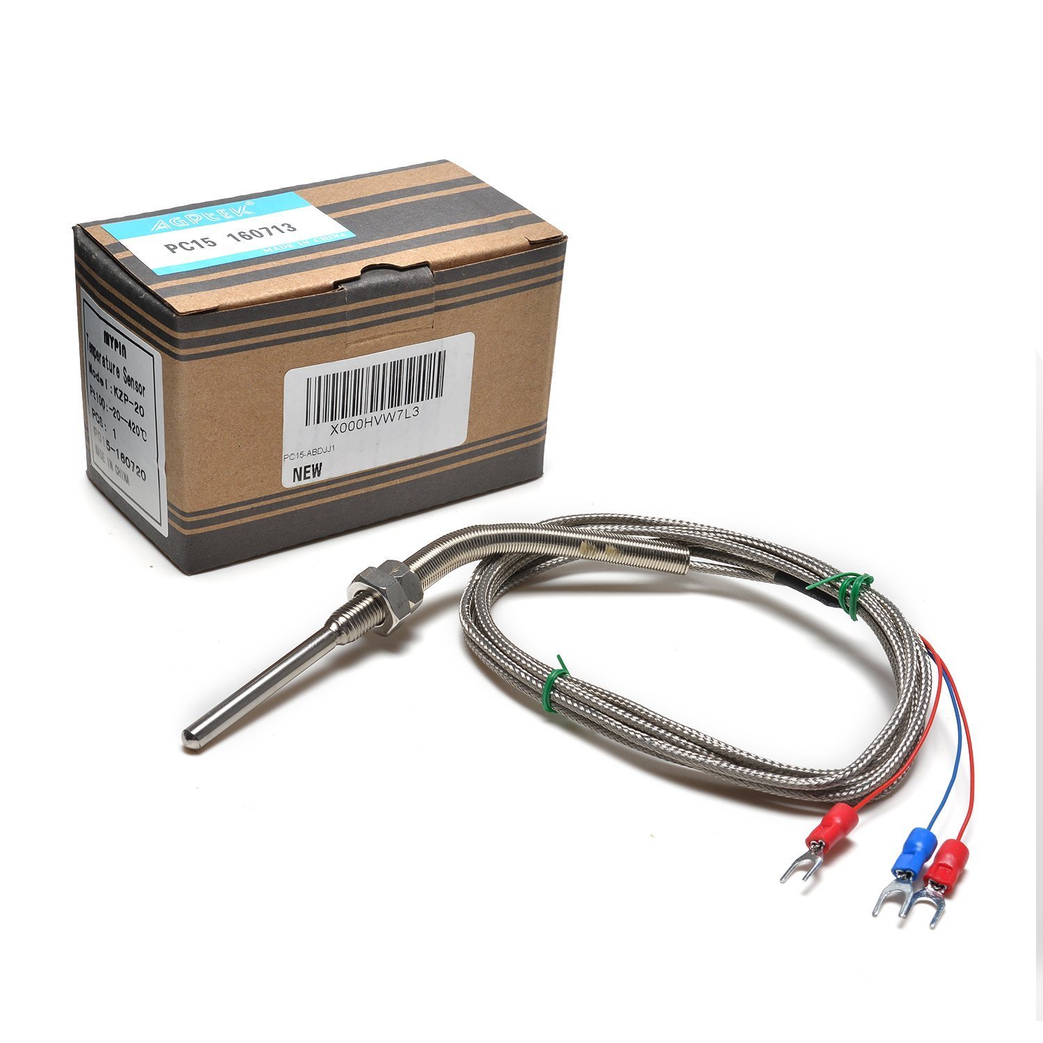 MYPIN Waterproof Stainless Steel PT100 RTD Thermocouple Thermistor