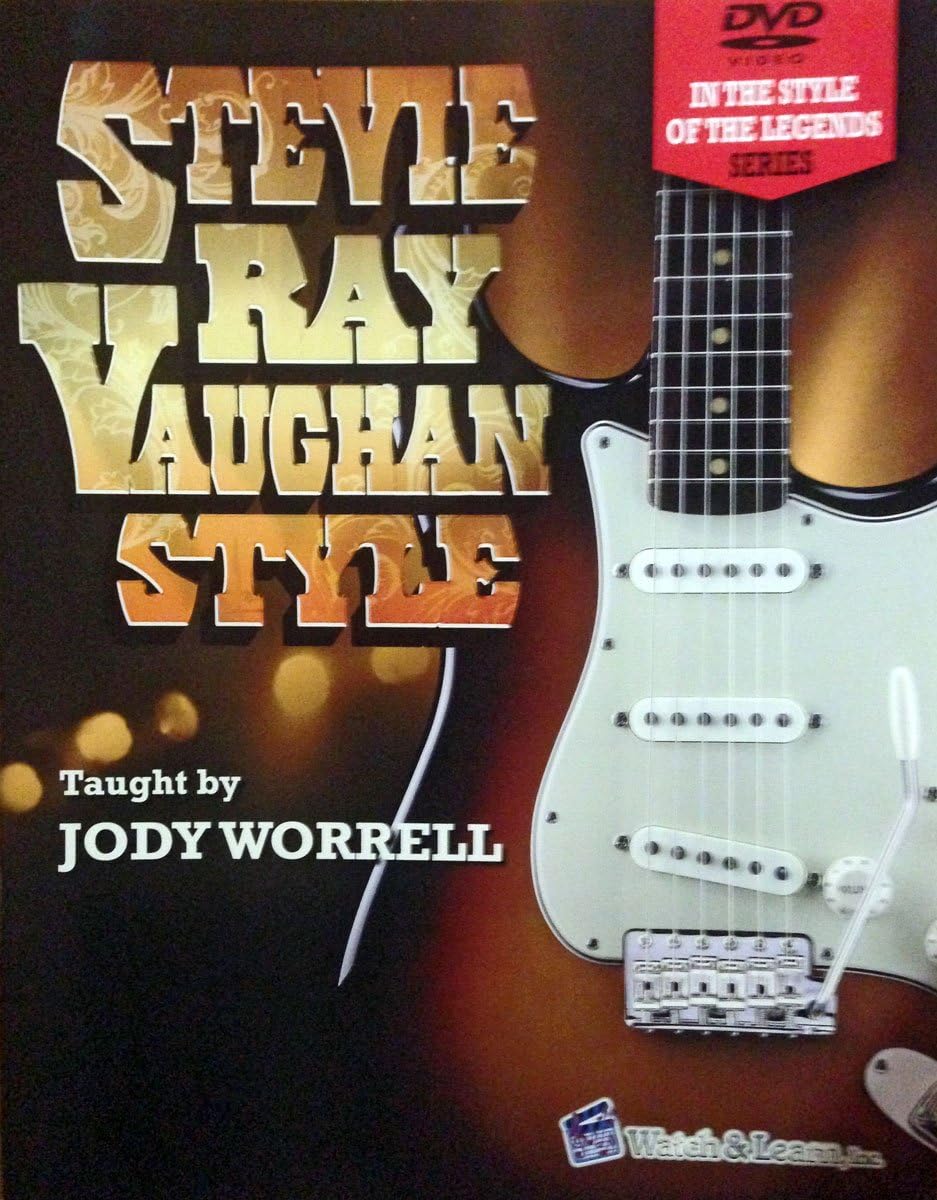 Stevie Ray Vaughan Style Guitar Lesson Book with 2 DVD