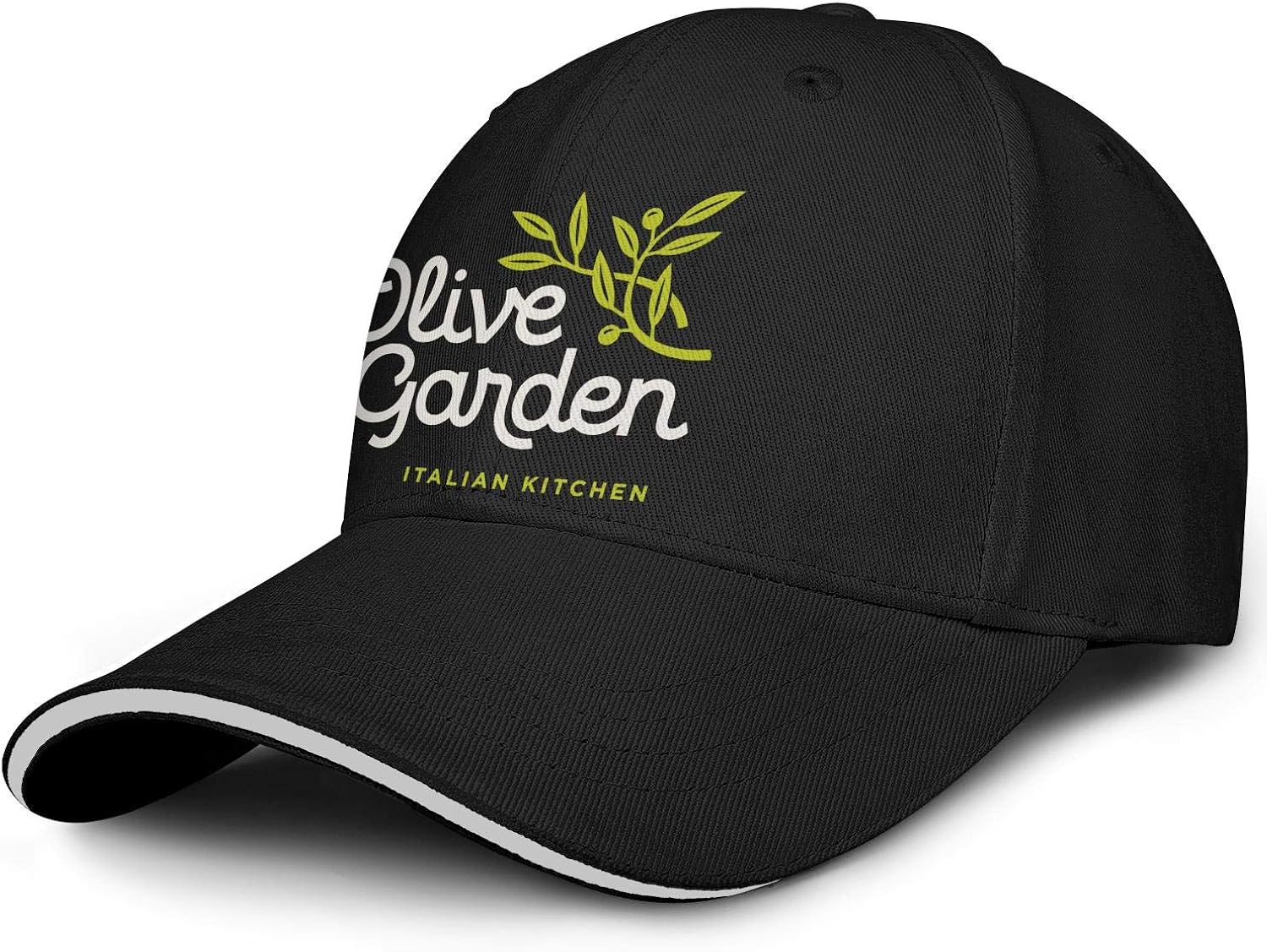 Olive Garden Logo S Men Women Snapback Baseball Cap Novelty Hat Cotton