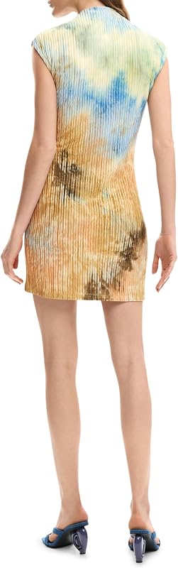 Kurzarmkleid aus der Damen-Kollektion, Hellbraun, XL