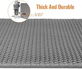 Conlun Cat Litter Mat Litter Tray Mat Honeycomb Double Layer 58x42cm Grey view 5