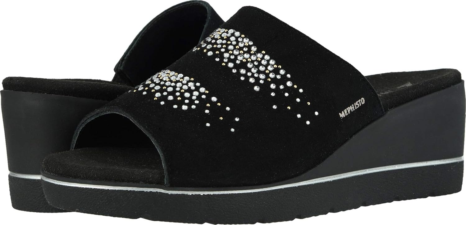 mephisto rhinestone sandals