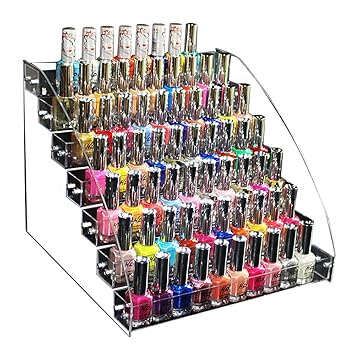 Amazon Com Jhion Nail Polish Holder Multi Level Premium Quality