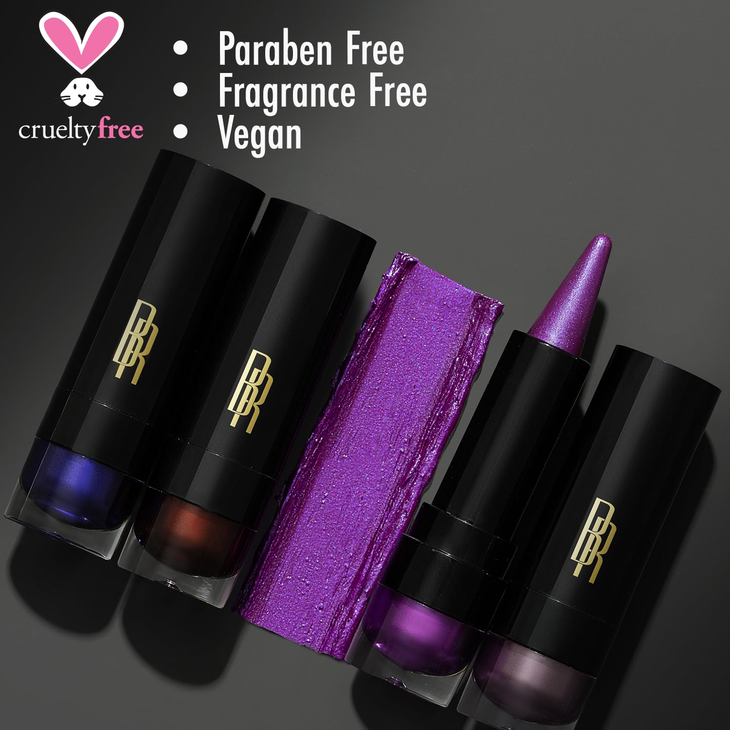 Black Radiance Metalicious Metallic Lipstick Lip Sculptor Magnetic Sapphire (Blue)