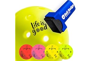 HODL 21 Ball Badge Pickleball Stamp – Pickleball Ball Marker to Mark & Identify Pickleballs, Durable Clean Print for Easy Rec