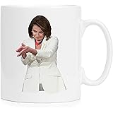 Nancy Pelosi Mug - The Pelosi Clap Back - Full Color 12 oz Ceramic Mug - Perfect For Coffee, Tea & Hot Chocolate