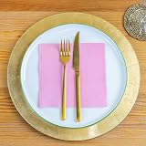 Talking Tables Table Fun Soft Pink Napkins 100 x 33cm 2ply Recyclable EU view 5