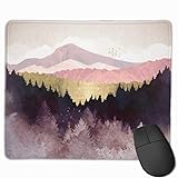 Plum Forest Mouse Pad Non-Slip Rubber Base Gaming