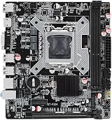 Nicfaky H61 LGA 1155 Motherboard DDR3 16GB for Core I3 I5 I7 Xeon CPU view 1