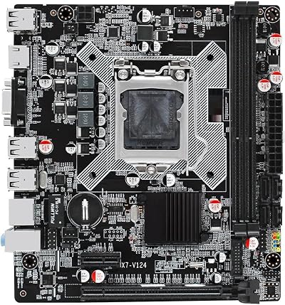 Nicfaky H61 LGA 1155 Motherboard DDR3 16GB for Core I3 I5 I7 Xeon CPU