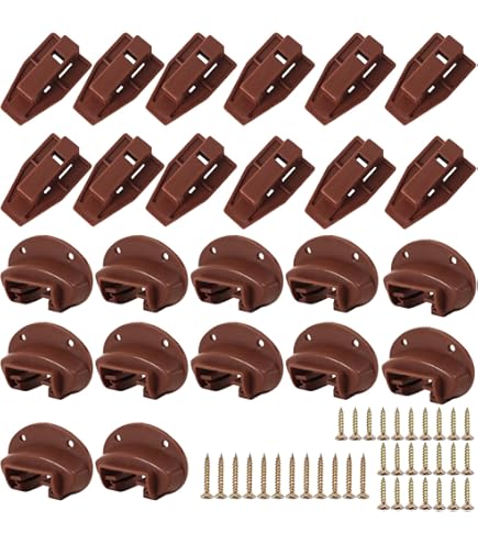 4 Sets Plastic Drawer Track Guides Kit, For Kenlin Rite-Trak II...