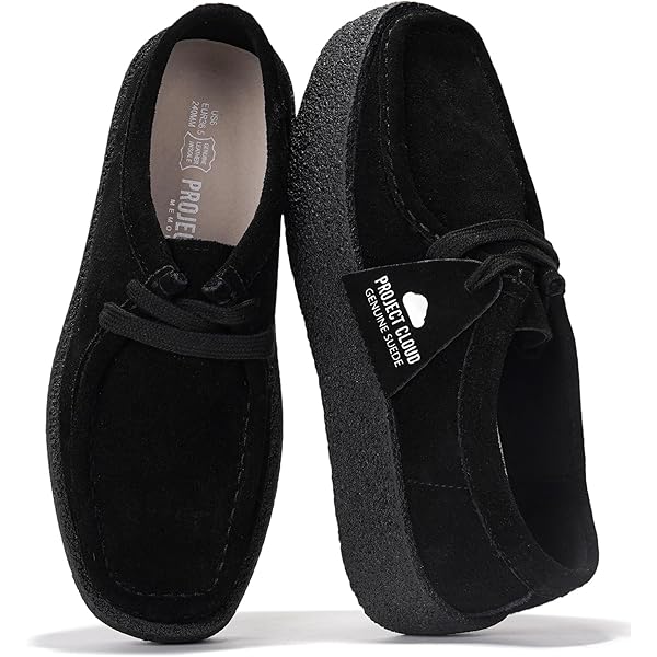 Amazon.com | Clarks Wallabee 2 Black Suede 6.5 B (M) | Oxfords