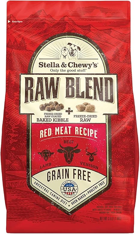 stella and chewy raw blend red meat recipe