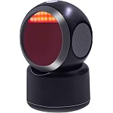 2D QR Barcode Scanner,Symcode Omnidirectional Hands-Free Automatic Barcode Reader for Mobile Payment Computer Screen ScanMeters