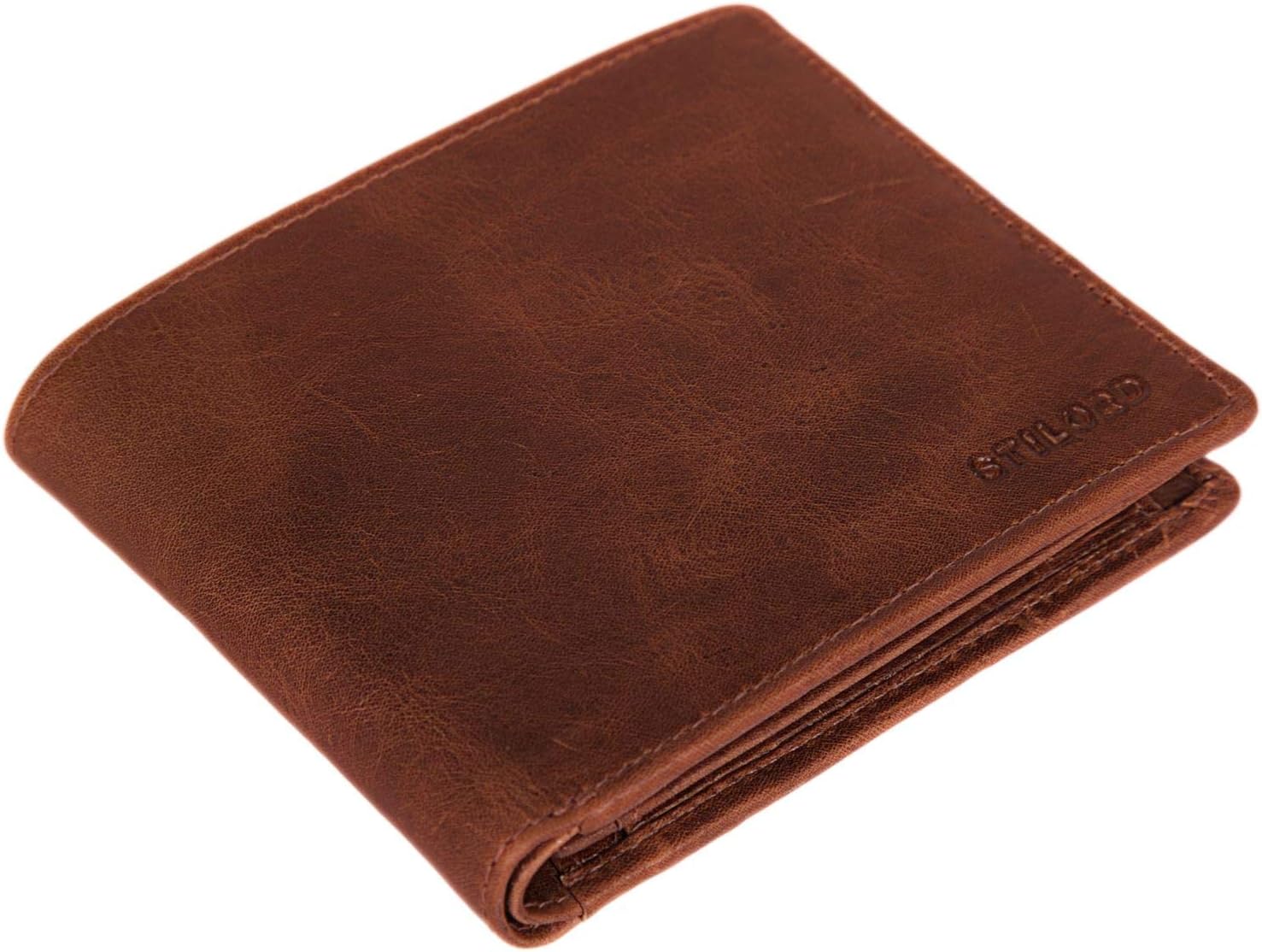STILORD 'Lewis' Classic Leather Wallet for Men RFID Blocker Large Purse with Credit Card Holder and Coin Pocket Vintage Design - Image 4