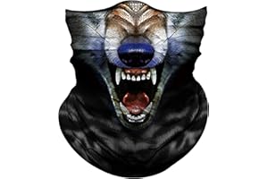 Obacle Animal Bandana Face Mask for Sun Dust Wind Protection for Men Women