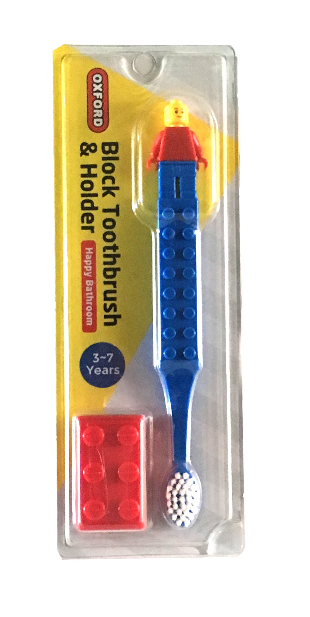 OXFORD Brick Figure Toothbrush Holder set in Oman Whizz